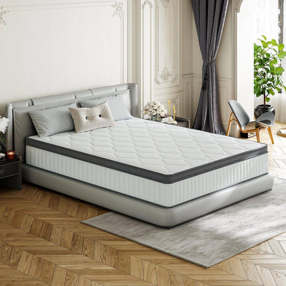 Babo Care King Size Firm Hybrid Memory Foam 12 in. Individual Pocket Spring Support and Breathable Mattress Babo Care King Size Firm Hybrid Memory Foam 12 in. Individual Pocket Spring Support and Breathable Mattress - Image 2