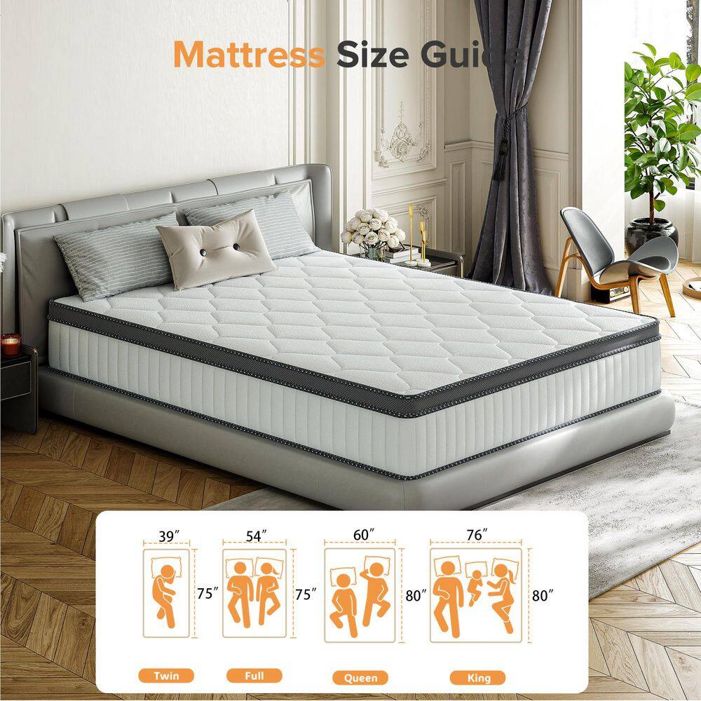 Babo Care King Size Firm Hybrid Memory Foam 12 in. Individual Pocket Spring Support and Breathable Mattress Babo Care King Size Firm Hybrid Memory Foam 12 in. Individual Pocket Spring Support and Breathable Mattress - Image 5