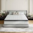 Babo Care King Size Firm Hybrid Memory Foam 12 in. Individual Pocket Spring Support and Breathable Mattress