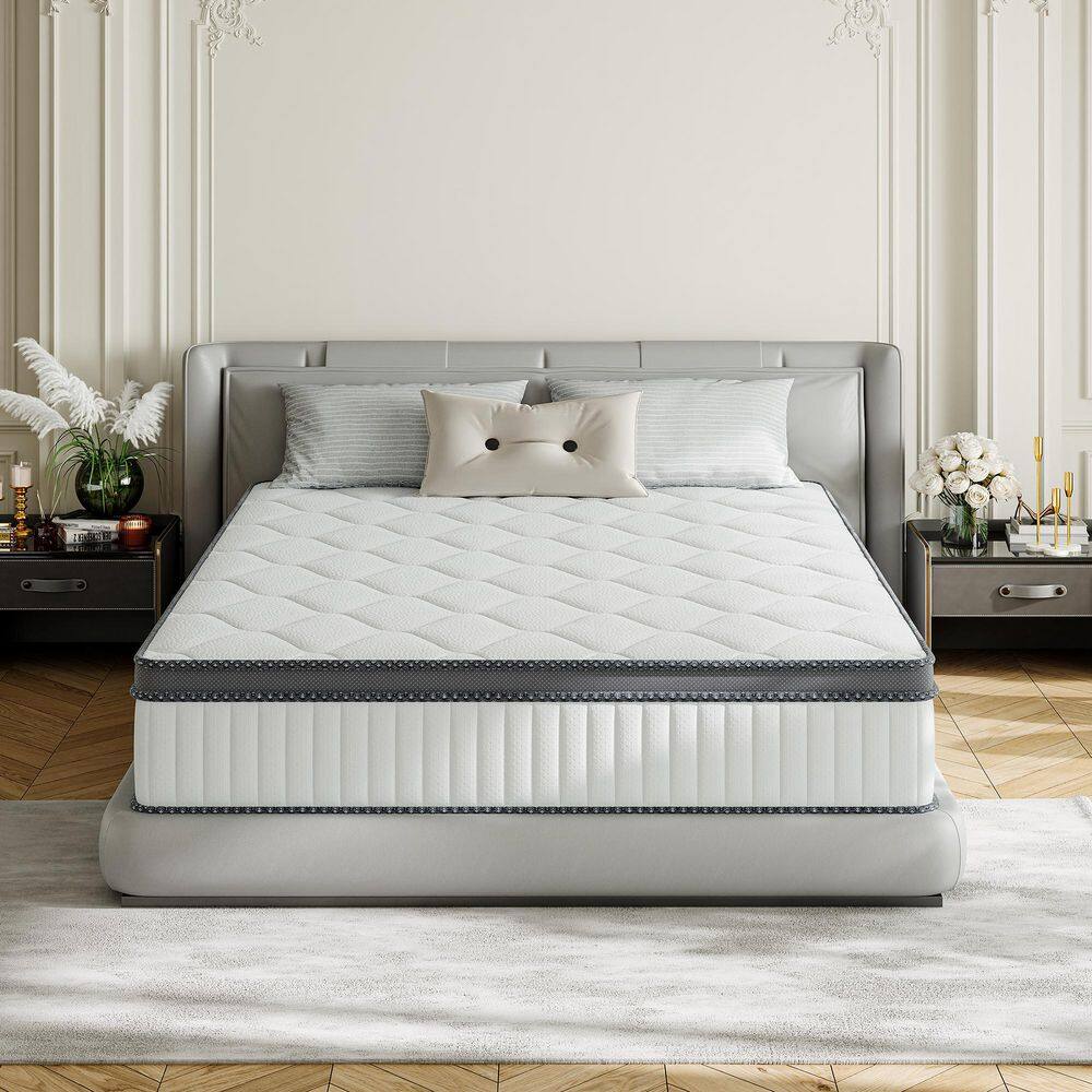 Babo Care King Size Firm Hybrid Memory Foam 12 in. Individual Pocket Spring Support and Breathable Mattress Babo Care King Size Firm Hybrid Memory Foam 12 in. Individual Pocket Spring Support and Breathable Mattress