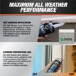 DAP AMP Advanced Modified 9 oz. White Polymer All Weather Window, Door and Siding Sealant (12-Pack) DAP AMP Advanced Modified 9 oz. White Polymer All Weather Window, Door and Siding Sealant (12-Pack)