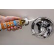 Gorilla 10 Oz. Waterproof Caulk and Seal 100% Silicone Sealant White (12-Pack)
