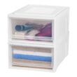 IRIS 15.75 in. x 9 in. White Medium Box Chest Drawer