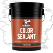 Liquid Rubber Color Sealant, White, 5 Gal.