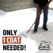 Liquid Rubber Silicone Roof Coating - Roof Sealant for Flat, Sloped, and Metal Roofs, White, 4 Gallons (512 oz)