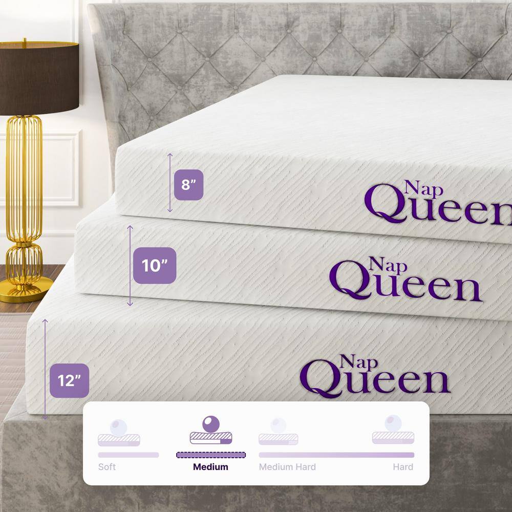 NapQueen Elizabeth Twin XL Medium Gel Memory Foam 6 in. Mattress NapQueen Elizabeth Twin XL Medium Gel Memory Foam 6 in. Mattress - Image 7