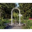 VITA 39"L x 23"W x 81"H Athens Vinyl Arbor, White, VA68111