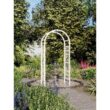 VITA 39"L x 23"W x 81"H Athens Vinyl Arbor, White, VA68111