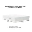 StyleWell Queen Medium Cooling Memory Foam 12 in. Bed-in-a-Box Mattress