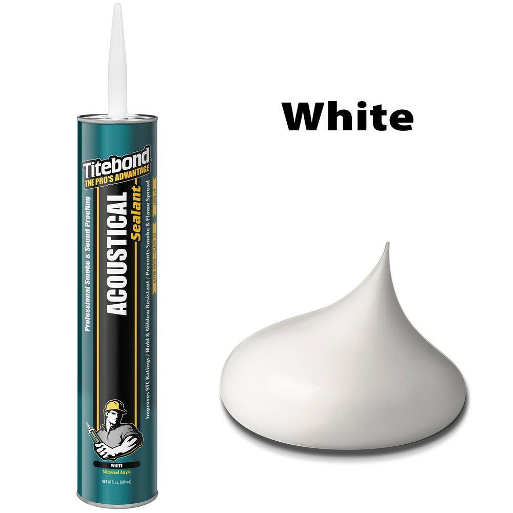Titebond 28 oz. White Acoustical Smoke and Sound Sealant (12-Pack) Titebond 28 oz. White Acoustical Smoke and Sound Sealant (12-Pack) - Image 7