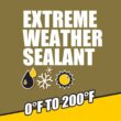 Titebond 9.5 oz. White WeatherMaster Exterior Sealant (12-Pack)