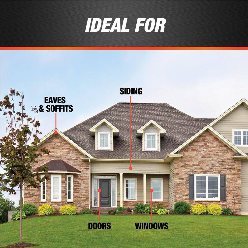 DAP Dynaflex 920 10.1 oz. White WT093 Window, Door and Siding Premium Exterior Sealant (12-Pack) DAP Dynaflex 920 10.1 oz. White WT093 Window, Door and Siding Premium Exterior Sealant (12-Pack) - Image 3