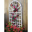 VITA 39"L x 77"H Athens Vinyl Trellis, White, VA68202