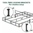 Zinus Metal Queen 9 in. Smart Box Spring with Quick Assembly