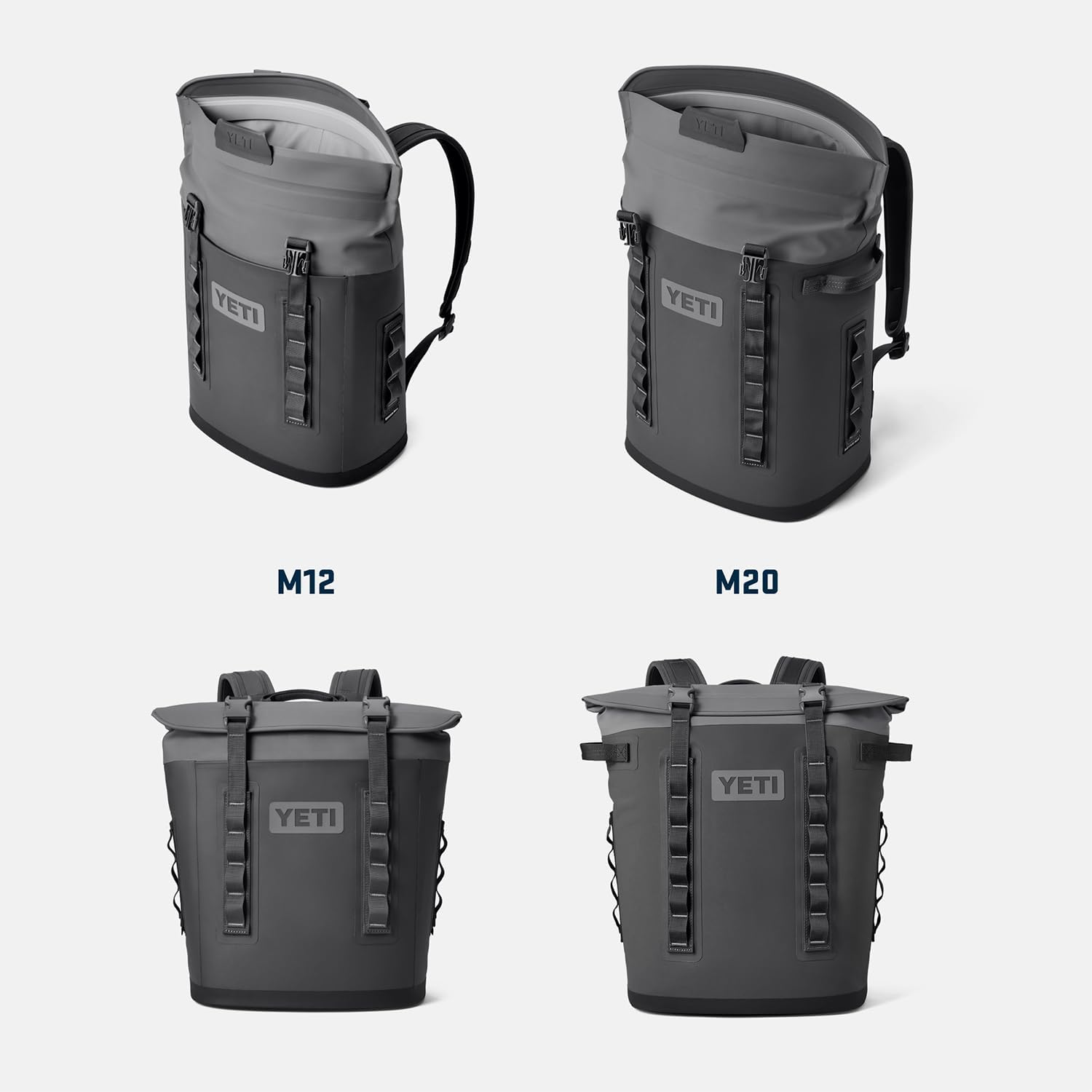 YETI Hopper M20 Series Backpack Soft Sided Coolers with MagShield Access, Navy YETI Hopper M Series Backpack Soft Sided Coolers with MagShield Access