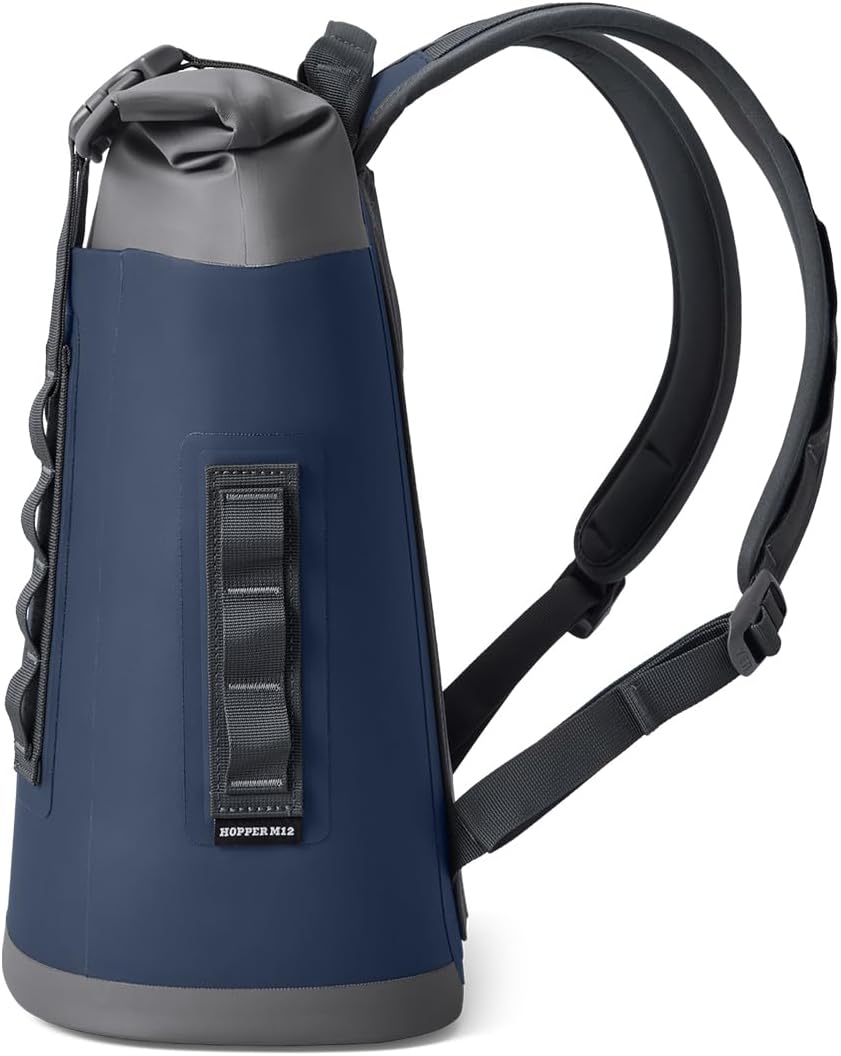 YETI Hopper M12 Series Backpack Soft Sided Coolers with MagShield Access, Navy YETI Hopper M Series Backpack Soft Sided Coolers with MagShield Access