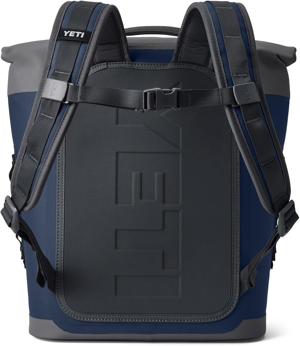 YETI Hopper M12 Series Backpack Soft Sided Coolers with MagShield Access, Navy YETI Hopper M Series Backpack Soft Sided Coolers with MagShield Access