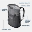 YETI Hopper M12 Series Backpack Soft Sided Coolers with MagShield Access, Olive YETI Hopper M Series Backpack Soft Sided Coolers with MagShield Access