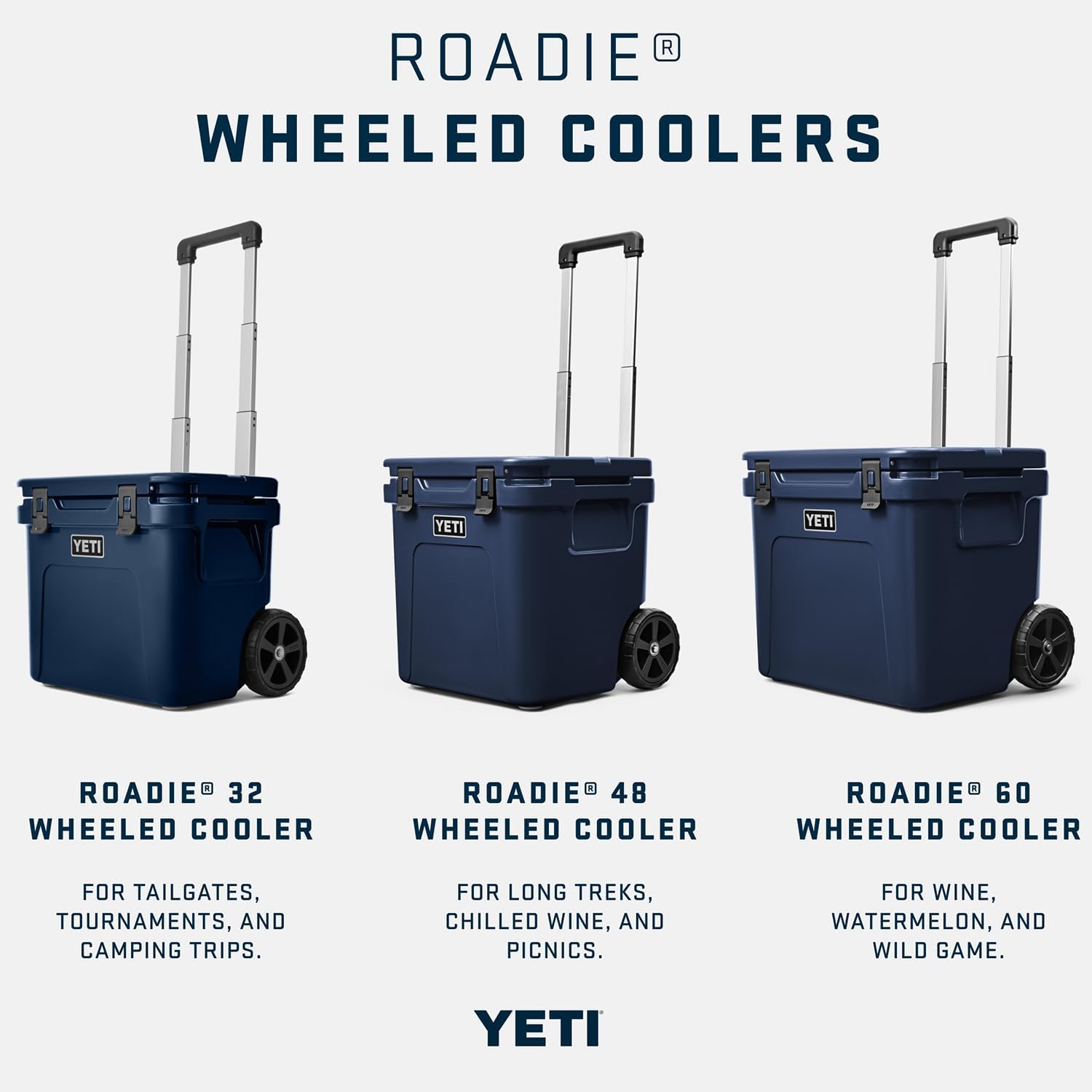 YETI Roadie 32 Wheeled Cooler, White YETI Roadie 32 Wheeled Cooler