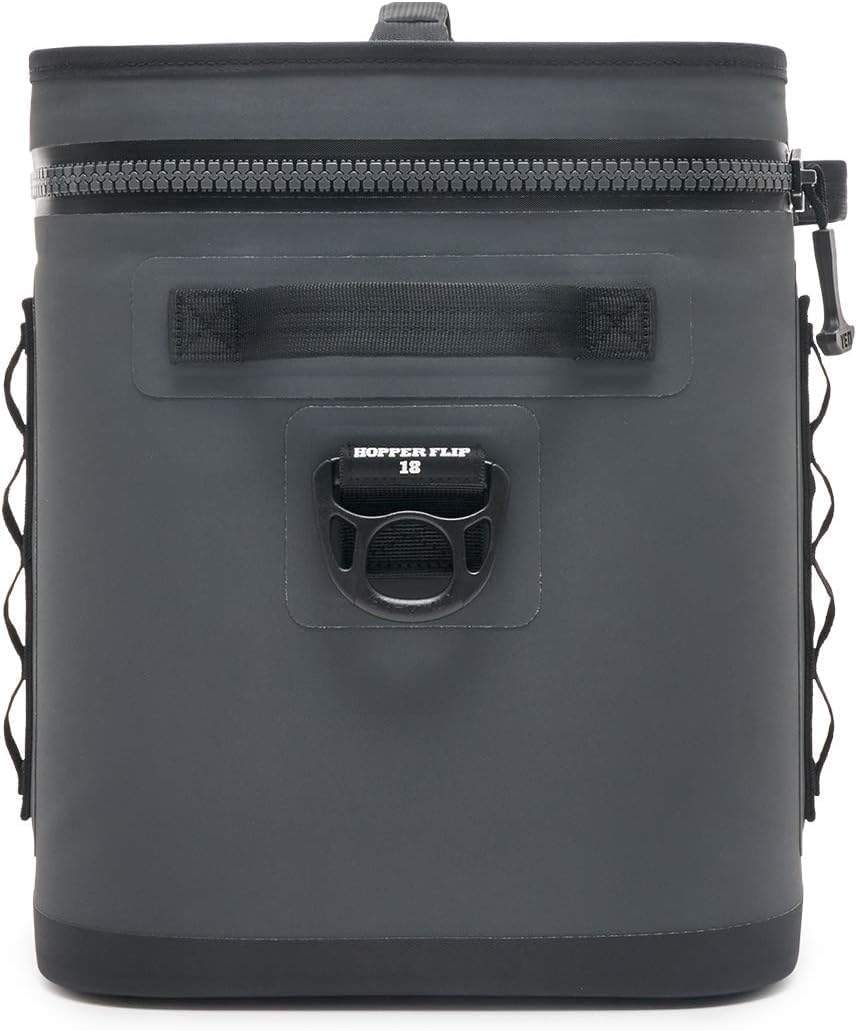 YETI Hopper Flip 18 Portable Soft Cooler, Charcoal YETI Hopper Flip 18 Portable Soft Cooler