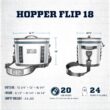 YETI Hopper Flip 18 Portable Soft Cooler, Charcoal YETI Hopper Flip 18 Portable Soft Cooler