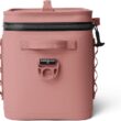 YETI Hopper Flip 18 Portable Soft Cooler, Sandstone Pink YETI Hopper Flip 18 Portable Soft Cooler