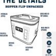 YETI Hopper Flip 18 Portable Soft Cooler, Sandstone Pink YETI Hopper Flip 18 Portable Soft Cooler