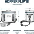 YETI Hopper Flip 18 Portable Soft Cooler, Sandstone Pink YETI Hopper Flip 18 Portable Soft Cooler