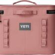 YETI Hopper Flip 18 Portable Soft Cooler, Sandstone Pink YETI Hopper Flip 18 Portable Soft Cooler
