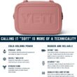 YETI Hopper Flip 18 Portable Soft Cooler, Sandstone Pink YETI Hopper Flip 18 Portable Soft Cooler