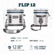 YETI Hopper Flip 12 Soft Cooler, Navy YETI Hopper Flip 12 Soft Cooler