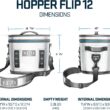 YETI Hopper Flip 12 Soft Cooler, Sandstone Pink YETI Hopper Flip 12 Soft Cooler