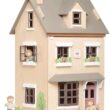 Tender Leaf Toys - Foxtail Villa - Furnished 27.95” Tall Town Style Pretend Play Doll House - Encourage Creative and Imaginative Fun Play for Children 3+