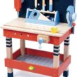 Tender Leaf Toys - Tender Leaf Tool Bench Tender Leaf Toys - Tender Leaf Tool Bench - 18 Pieces Pretend Play Construction Tool Set Made with Premium Materials and Craftsmanship - Creates Interest in DIY and Creative Role Play for Children 3+