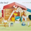 Tender Leaf Toys - Tender Leaf Farm - Realistic Colorful Wooden Farmhouse Toy Set for Creative Pretend Play for Kids 3+