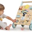 Tender Leaf Toys - Sunshine Baby Activity Walker - Activity Station to Encourage Floor Play to First Steps - Perfect Companion to Learn How to Walk - Age 18m +