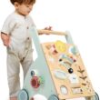 Tender Leaf Toys - Sunshine Baby Activity Walker - Activity Station to Encourage Floor Play to First Steps - Perfect Companion to Learn How to Walk - Age 18m +
