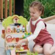 Tender Leaf Toys - Garden Centre - Wood Pretend Play Gardening Set Including Tools, Bird House, Gnomes and Accessories - Encourages Imaginative Play, Improves Language and Fine Motor Skills - Age 3+