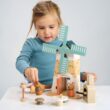 Tender Leaf Toys - Penny Windmill - Adorable Wooden Rotating Windmill with Toy Mouse Family and Accessories - Imaginative Play Set - Develop Creative Storytelling - Improve Fine Motor Skills - Age 3+