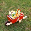 Tender Leaf Toys - Garden Wheelbarrow Set - Deluxe Garden Pretend Play Wooden Toy Set for Gardening Tender Leaf Toys - Garden Wheelbarrow Set - Deluxe Garden Pretend Play Wooden Toy Set for Gardening - Educational, Creative and Imaginative Fun in Garden for Children 3+