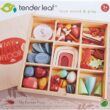 Tender Leaf Toys My Forest Floor - Wooden Open-Ended Tinker Tray Creative Play Box with Removable Compartments - Montessori Toy for Imaginative Play - Age 3+