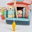Tender Leaf Toys - Little Otter Canal Boat - 23 Pcs Furnished Wooden Boat Toy Tender Leaf Toys - Little Otter Canal Boat - 23 Pcs Furnished Wooden Boat Toy with Removeable Roof and Animal Figures - Gender-Neutral Open-Ended Play Set for Story Telling - Age 3 +
