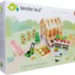 Tender Leaf Toys - Greenhouse Garden Set - 28 Pcs Natural Gardening Miniature Pretend Play Set, Wooden Harvest Farm Toys Tender Leaf Toys - Greenhouse Garden Set - 28 Pcs Natural Gardening Miniature Pretend Play Set, Wooden Harvest Farm Toys - Inspires Endless Imaginative Play - Age 3+