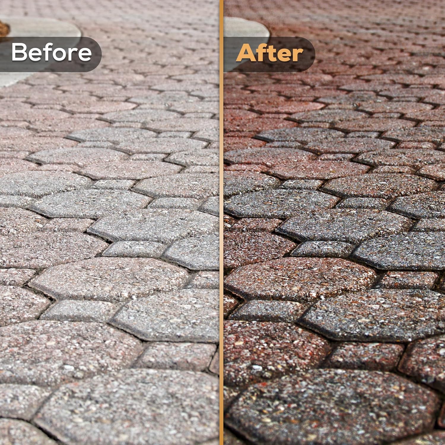 5 Gal. DOMINATOR SG+ Clear Acrylic Sealer 5 Gal. DOMINATOR SG+ Clear Acrylic Sealer | High Gloss Paver Sealer | Wet Look, Color Enhancing | Professional Grade | Concrete Pavers and Decorative Concrete | Fast Dry | Driveway, Patio and Walkways