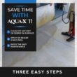 5 Gal. AQUA-X 11 Clear Penetrating Stone and Concrete Sealer, Natural Finish, Professional Grade, Fast Dry and Long Lasting Protection 5 Gal. AQUA-X 11 Clear Penetrating Stone and Concrete Sealer | Natural Finish | Professional Grade | Indoor & Outdoor | Fast Dry and Long Lasting Protection
