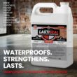 LastiSeal Brick & Concrete Sealer - Waterproofs & Strengthens Brick, Concrete, Pavers, Porous Stone - Flat/Natural - 5 Gals LastiSeal Brick & Concrete Sealer - Waterproofs & Strengthens Brick, Concrete, Pavers, Porous Stone - Flat/Natural - 5 Gals