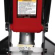 Blackhawk B6350 Black/Red Fast Lift Service Jack - 3.5 Ton Capacity, 28 1/2