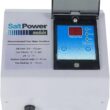 Solaxx Saltron Retro - Salt Chlorine Generator for Above Ground Pools - Up to 20,000 Gallons Max - Self Cleaning, Built in Timer - CLG10A Salt Water Chlorinator System
