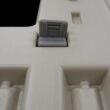 Confer Plastics Step-1X: Sturdy Above Ground Entry System with Dual Handrails and Slip-Resistant Steps, Easy Installation, Supports up to 400 lbs - Proudly Made in USA. Warm Grey with Grey Treads