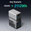 Anker SOLIX C1000 Portable Power Station, 1800W (Peak 2400W) Solar Generator, Full Charge in 58 Min, 1056wh LiFePO4 Battery for Home Backup, Power Outages, and Outdoor Camping (Optional Solar Panel)